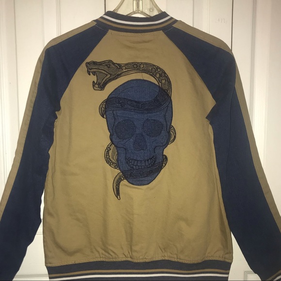 l Sand & Denim Blue Skull & Serpent - Picture 5 of 5
